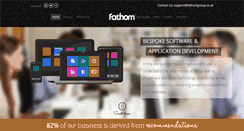 Desktop Screenshot of fathomgroup.co.uk